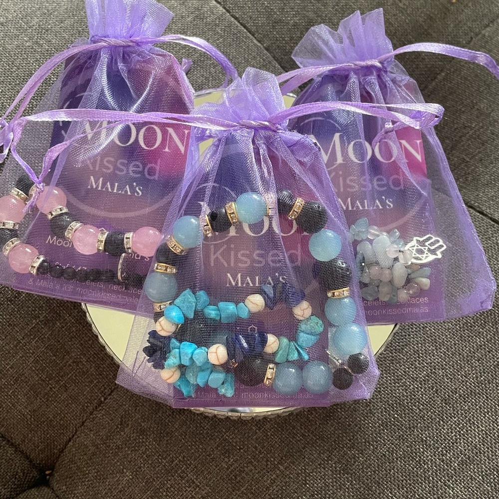 Handmade gemstone bracelets